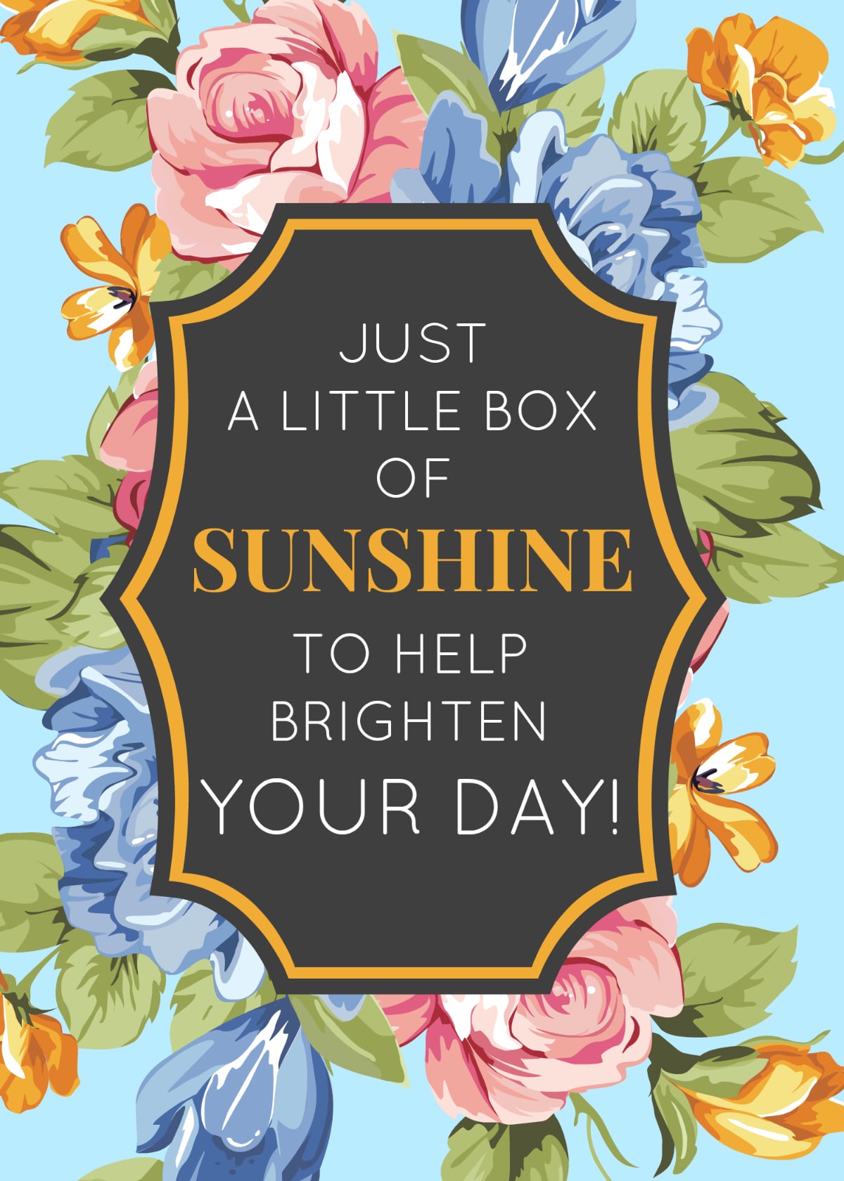 5 Ideas For A Box Of Sunshine The Naptime Reviewer