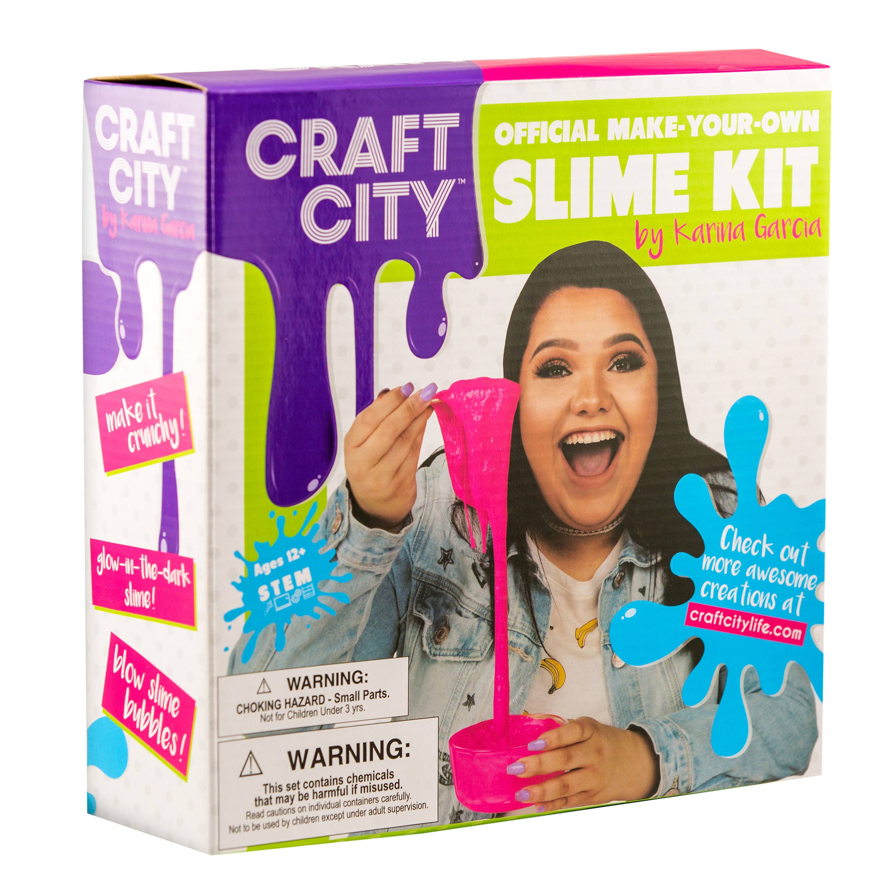 Glow in the Dark Slime Kit 4 pieces