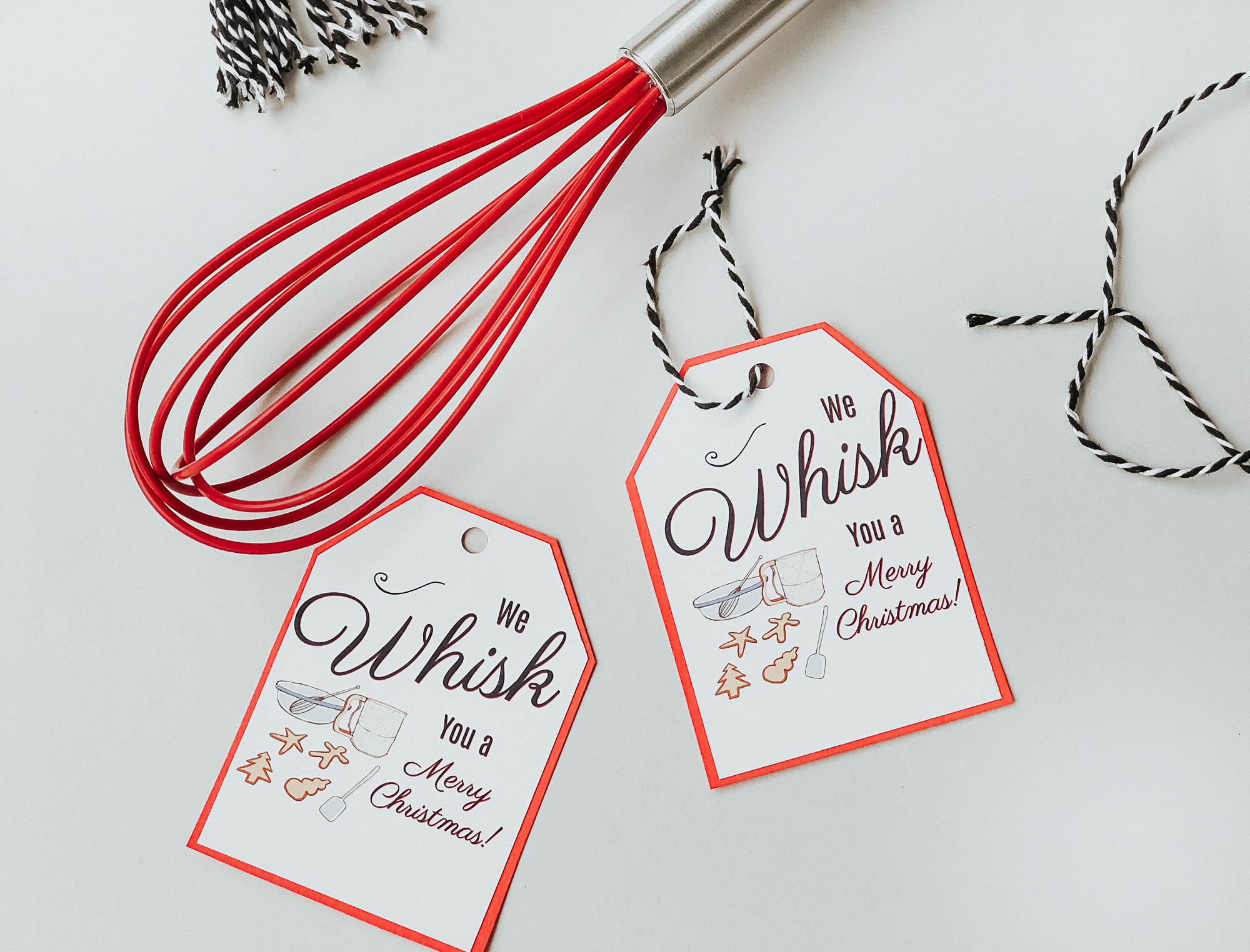 Printable Gift Tags + DIY Photo Ornament Ideas - The Naptime Reviewer